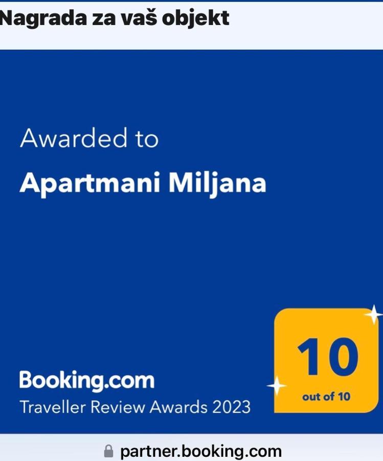 Apartmani Miljana Bar Exteriér fotografie